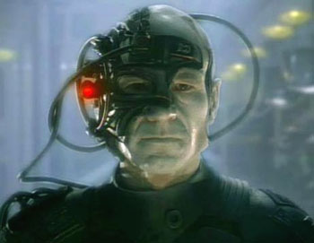 Worden we als de Borg? Picard als Locutus (via Wikipedia).