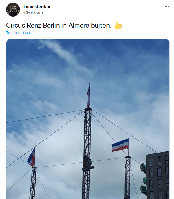 Circus Renz Berlin in Almere buiten.