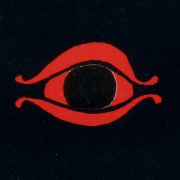 vlag van Mordor: het oog van Sauron