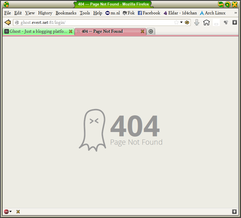 404 ghost